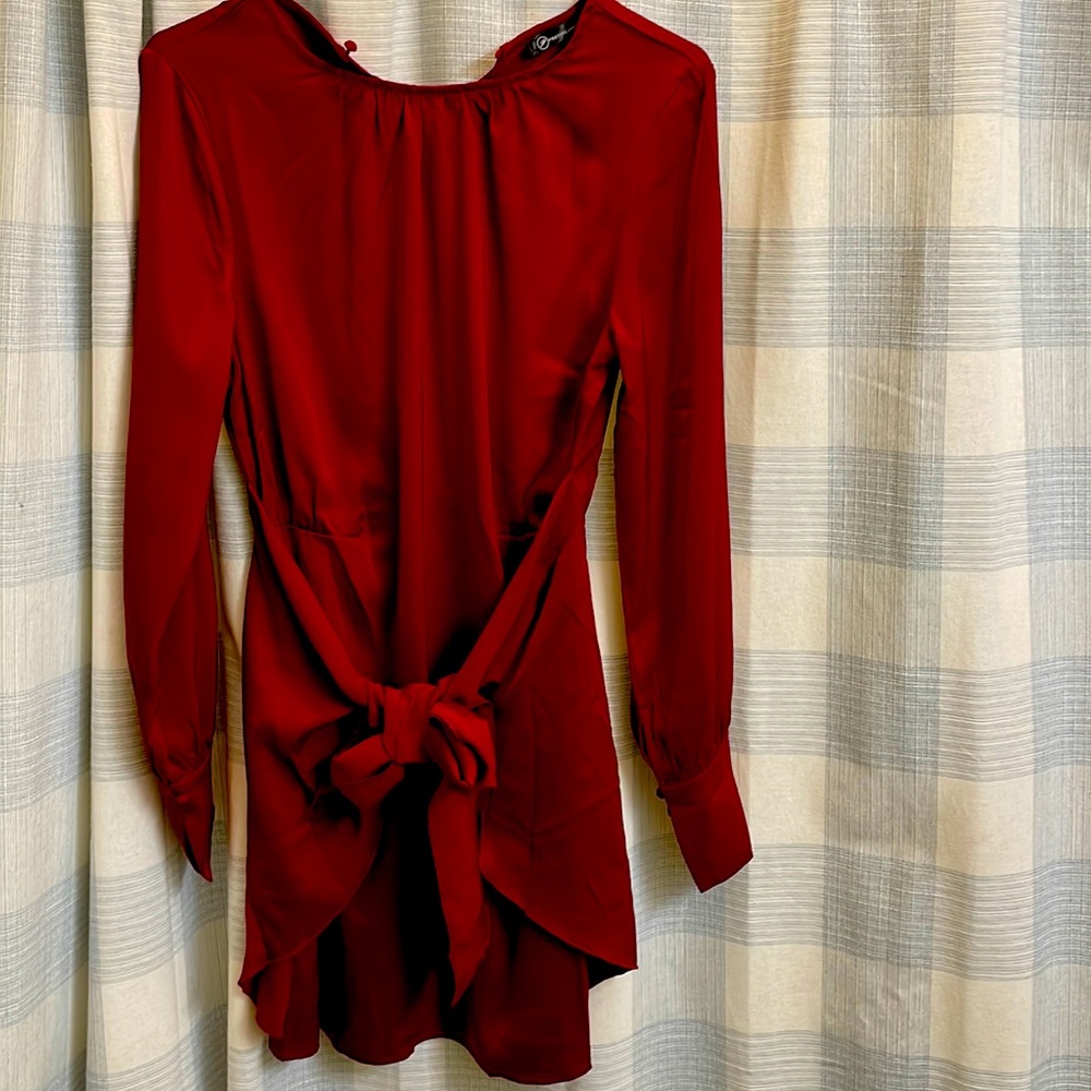 Red Wrap Dress Size S